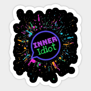 New logo, who dis? Sticker